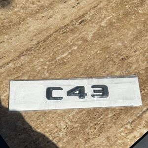 Black C43 Emblem
